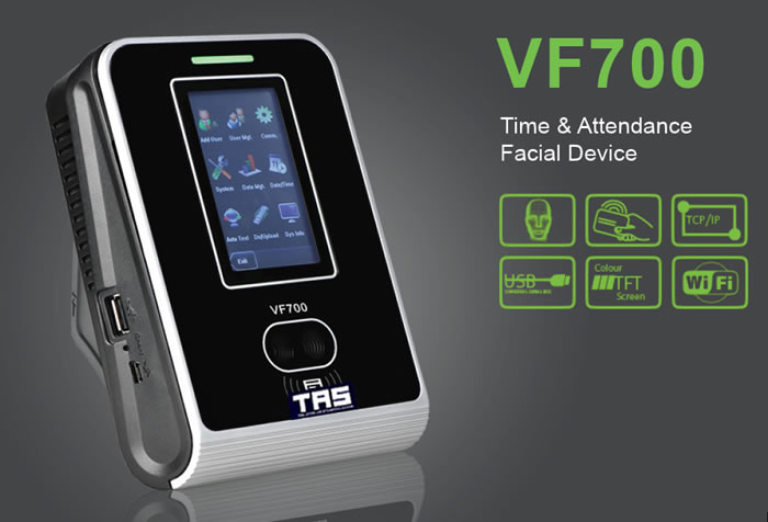 VF700 Facial Recognition and Biometric Time Attendance Product